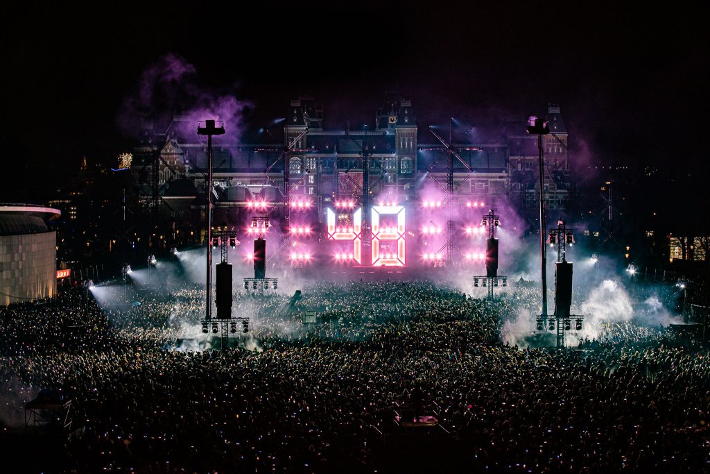 Het Museumplein is dit jaar wederom dé plek voor Electric Fireworks!